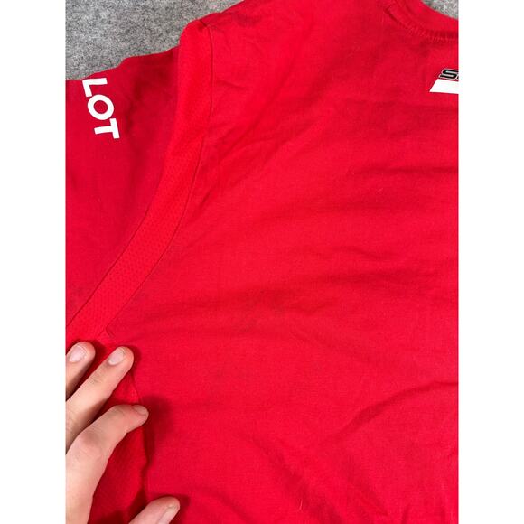Puma Official Scuderia Ferrari Mission Winnow Racing Team T Shirt Mens XL Red - Picture 10 of 10